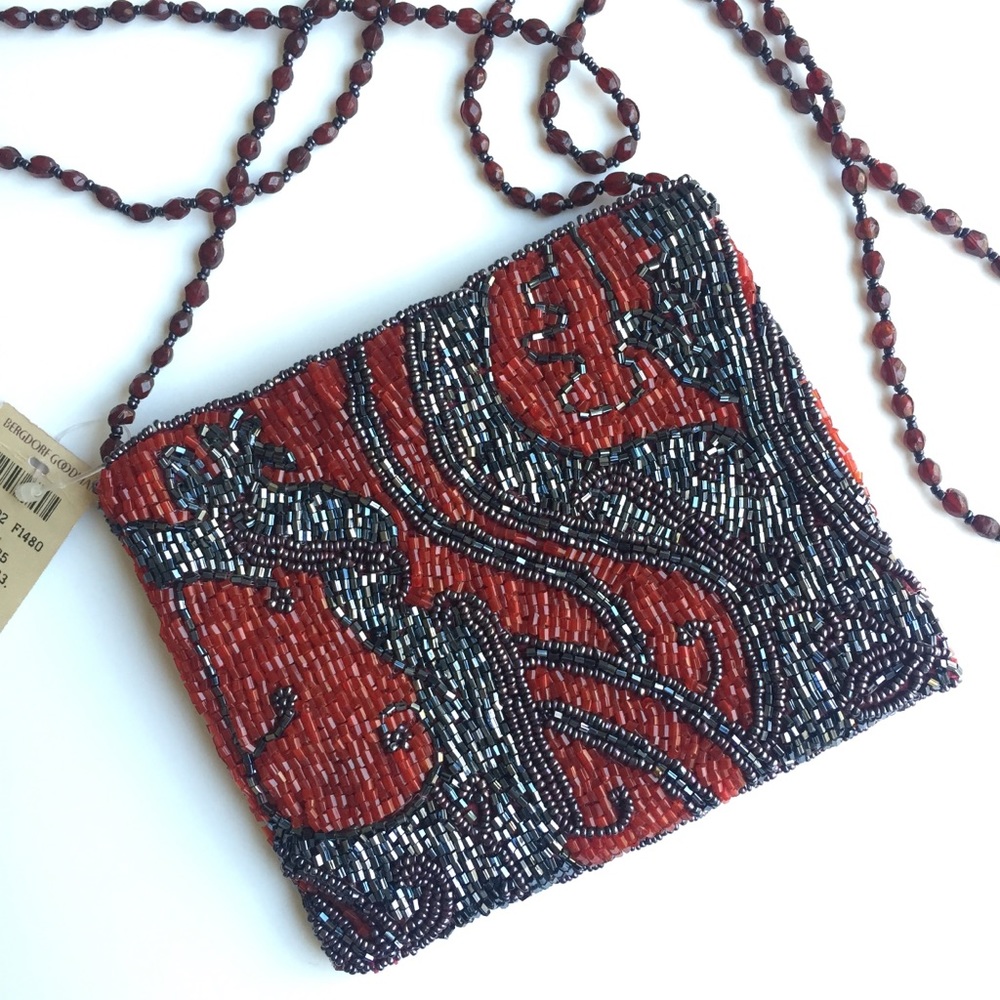 MOYNA Beaded Crossbody Bag